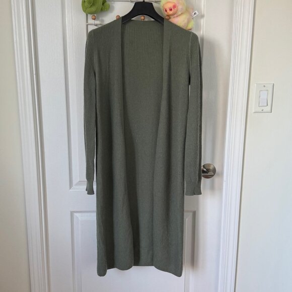 Theory Cashmere Long Cardigan - Picture 1 of 4